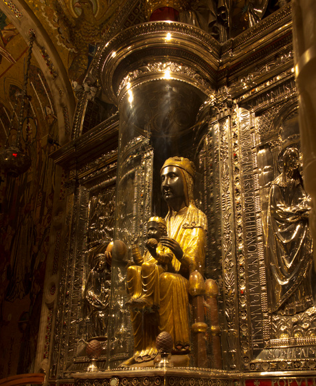 Statue of Our Lady of Montserrat, aka Our Lady of Montserrat, aka Black Madonna